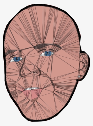 Rejon's Head Low Poly Ii - Circle