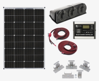Kit1003-nobg - Zamp Solar Zs-us-160-30a-dx 160-watt Deluxe Solar Kit