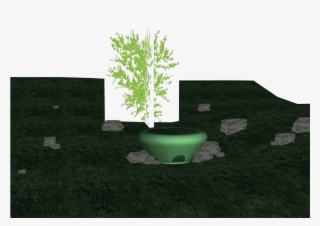 My Low Poly Model Progress- For Layar - Lawn