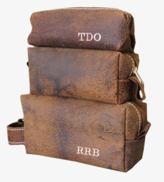 Wild Boar Leather Dopp Kit - Gift