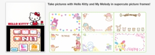 Take Pictures With Hello Kitty And My Melody In Supercute - Hello Kitty