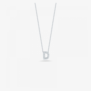 Tiny Initial "d" Necklace - Necklace