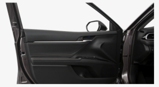 Inside Of Driver's Side Open Door, Window Open - Car Seat