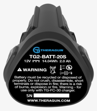Theragun Lithiumtech Battery For G2pro