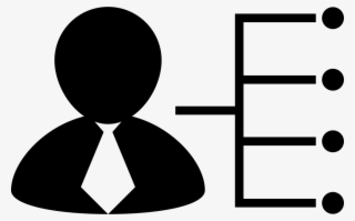 Png File Svg - Persona Con Corbata Icono