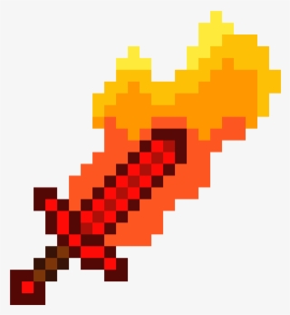 Fire Sword - Minecraft