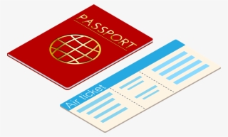 Graphic Library And Ticket Transparent Clip Art Gallery - Transparent Background Passport Clipart
