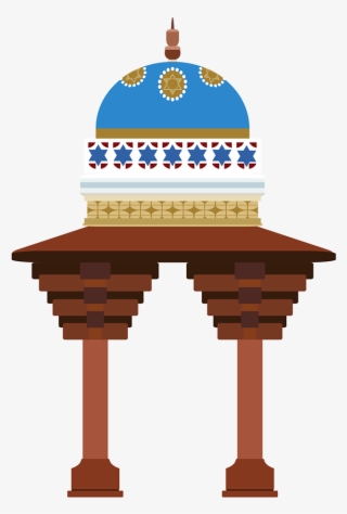 Both Svg And Png Format Copies Of This Colored Humayun's - Illustration