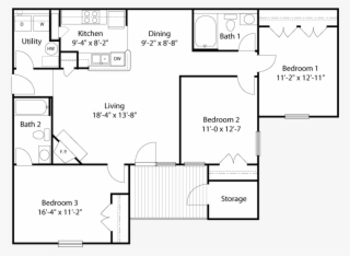 Click Here To See Full Dimensions - Standard Kitchen Room Dimensions