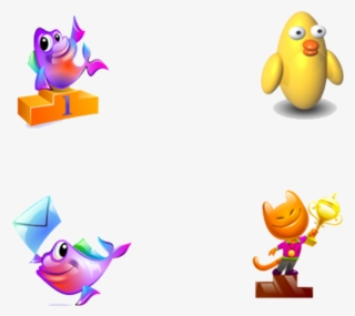 Creative Cartoon Animal Icon - Bird Icon