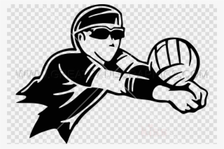 Volleyball Bump Clipart Volleyball Clip Art - Illustration