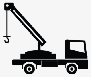 Crane Vehicle, Transport, Truck Icon - Crane