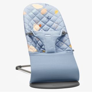 Bouncer Bliss Limited Edition 2018 Babybj Rn Organic - Babybjorn Bouncer Bliss - Dusk Blue Mesh