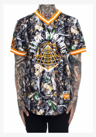 Orange On Sight Baseball Jersey