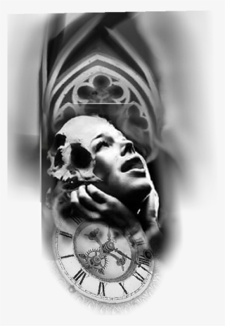 Tattoo Design - Rose Trash Polka