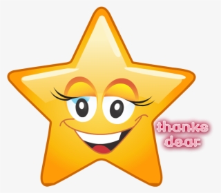 Thanks For The Add - Star Emoji Clipart