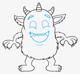 How To Draw Cartoon Monster - Drawing Eyes Cartoon Monster