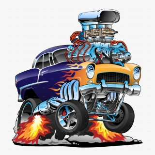 55 Funny Car V4 - Muscle Car