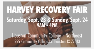 Harvey Recovery Fair - Poster
