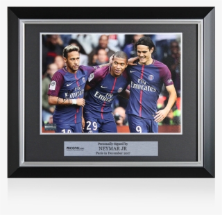 Neymar Jr Signed And Framed Paris Saint-germain Photo - Paris Sen Žermen
