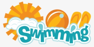 Swimming Svg Scrapbook Title Swimming Svg Scrapbook - Swimming Is Fun Clipart