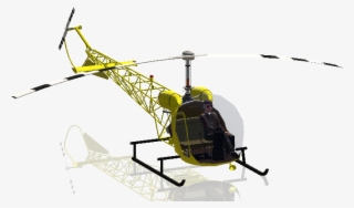 Bell 47g2 - Helicopter Rotor