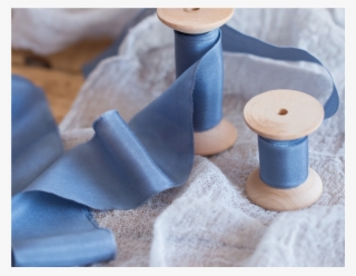 Sage Silk Ribbon - Wood