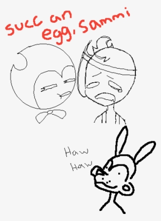 Succ An Egg - Cartoon