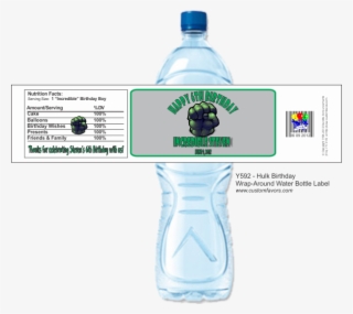 Personalized Water Bottle Labels With An Incredible - Bottle