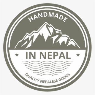 Hand Made In Nepal - Swiss Alps Clip Art