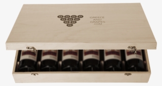 G&g Wooden Box For 6 Bottles - Box