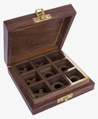 Noughts And Crosses With Wooden Box, Batela Uk - Box