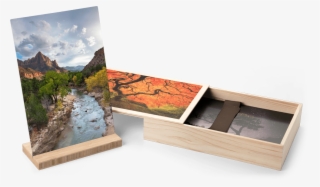 Photographic Prints With Or Without Mounting And/or - Wooden Stand For Mounted Prints