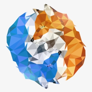 Fire And Ice Png Free Library - Cropped Regata Feminino Branco Raposa Geométrica