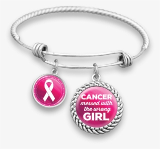 Stainless Steel Breast Cancer Awareness Pink Ribbon - Above All To Thine Own Self
