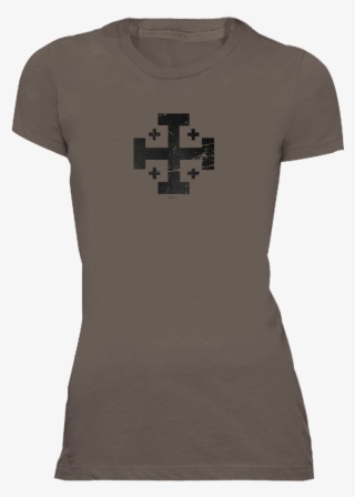 Jerusalem Cross Women Tee - Monkrock