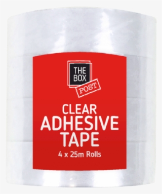Clear Adhesive Tape 4 Pack - Adhesive Tape