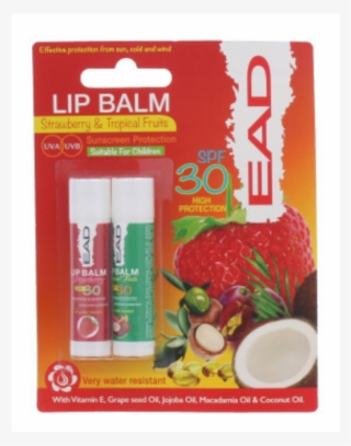 Ead Lip Balm Strawberry & Tropical Fruits Spf30 - Ead Lip Balm Strawberry & Tropical Fruits Spf30