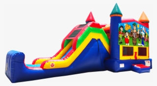 El Chavo Super Combo 5 In 1 Rental In Austin Texas - Pj Mask Bounce House