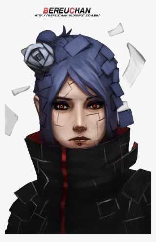 Konan - Render - Konan And Naruto Fan Art