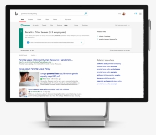 How Work Results Appear On Bing - Bing
