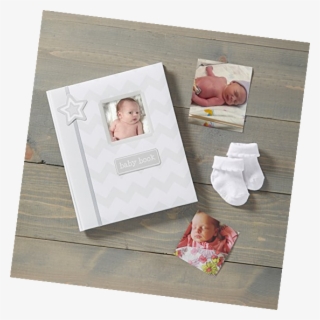 Lil' Peach Chevron Baby First 5 Years Memory Record - Baby