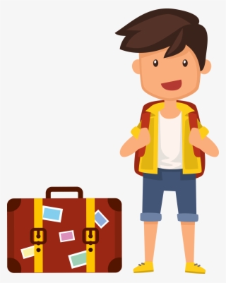 Pack Your Needed Stuffs - Tourists Animation