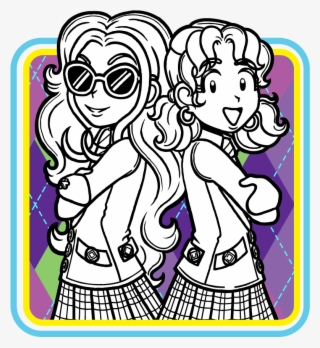 Dd11 Nikki Mackenzie Icon Dork Diaries, Forget, Coloring - Dork Diaries 11: Frenemies Forever