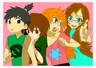 Group Base By Lilyflowerg - Group Of Girl Base