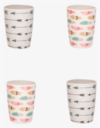 Bamboo 4 Pack Tumblers - Bamboo Dining Set - Dinner Of Dreams - Love Mae