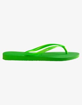 Havaianas Neon Green Slim Flip Flops