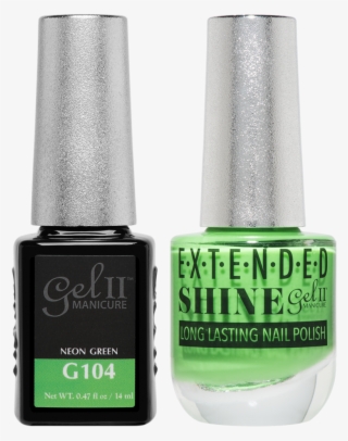 Neon Green G104 Gel Nail Polish - Gel Ii G139