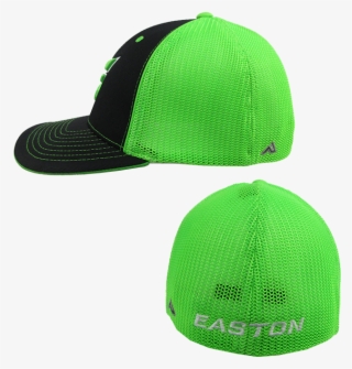 Easton Hat By Pacific Black/neon Green/black/white/ - Baseball Cap