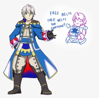 Kirbs[oc]robin But With A Magolor Motif - Magolor